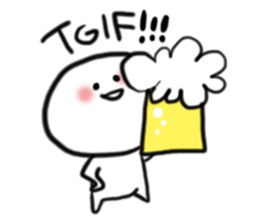 TGIF Sticker sticker #11385768