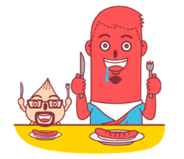 Mr.Sausage sticker #11386307