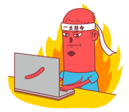 Mr.Sausage sticker #11386316