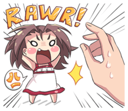 My Lily & Marigold can't be this Chibi sticker #11386889