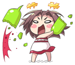 My Lily & Marigold can't be this Chibi sticker #11386891