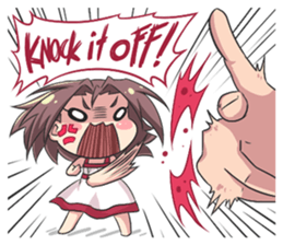 My Lily & Marigold can't be this Chibi sticker #11386893