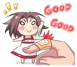 My Lily & Marigold can't be this Chibi sticker #11386894