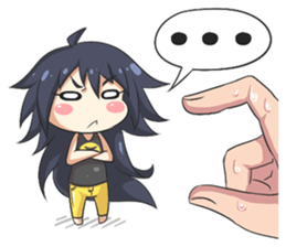 My Lily & Marigold can't be this Chibi sticker #11386896