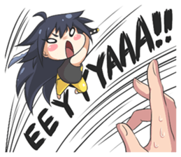 My Lily & Marigold can't be this Chibi sticker #11386900