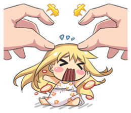 My Lily & Marigold can't be this Chibi sticker #11386913