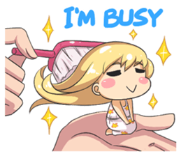 My Lily & Marigold can't be this Chibi sticker #11386914