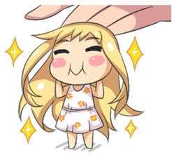 My Lily & Marigold can't be this Chibi sticker #11386916