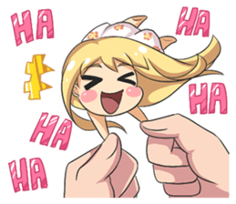 My Lily & Marigold can't be this Chibi sticker #11386918