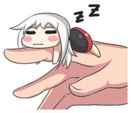 My Lily & Marigold can't be this Chibi sticker #11386922