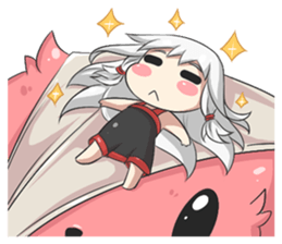 My Lily & Marigold can't be this Chibi sticker #11386923