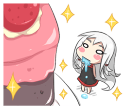 My Lily & Marigold can't be this Chibi sticker #11386927