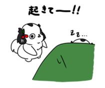 Japanese chin Mochio vol.3 sticker #11387089