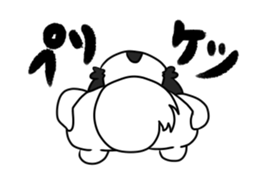 Japanese chin Mochio vol.3 sticker #11387103