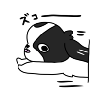 Japanese chin Mochio vol.3 sticker #11387108