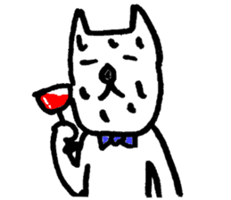 Hoimin(DogMan to rely Bartender) sticker #11387229