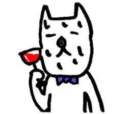 Hoimin(DogMan to rely Bartender) sticker #11387229
