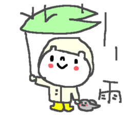 Weather cute bear stickers! sticker #11387293