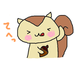 risu no.1 sticker #11388053