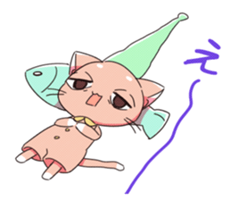 Cats sleep sticker #11388182