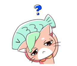 Cats sleep sticker #11388184