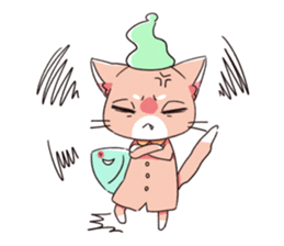 Cats sleep sticker #11388195