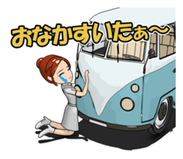 Nurse ride! go! sticker #11388459