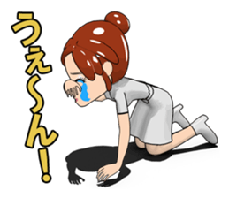 Nurse ride! go! sticker #11388461