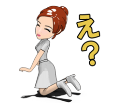 Nurse ride! go! sticker #11388463