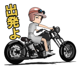 Nurse ride! go! sticker #11388467