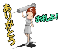 Nurse ride! go! sticker #11388470