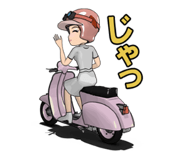 Nurse ride! go! sticker #11388475