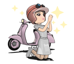 Nurse ride! go! sticker #11388479