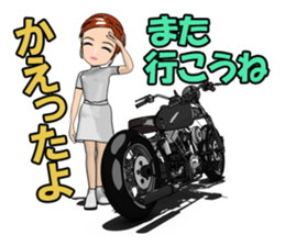 Nurse ride! go! sticker #11388487