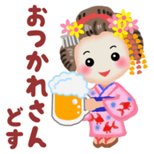 Maikohan in Kyoto 5 summer sticker #11388771