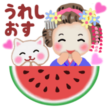Maikohan in Kyoto 5 summer sticker #11388793