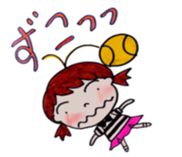 Asuka's tennis sticker #11388822