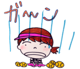 Asuka's tennis sticker #11388826