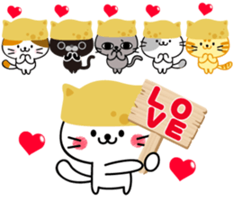 Inari cats.2 sticker #11388905