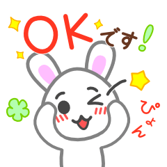 Rabbit of my home(white)