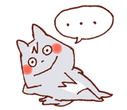 Yuruyuru Graffiti wolf sticker #11389541