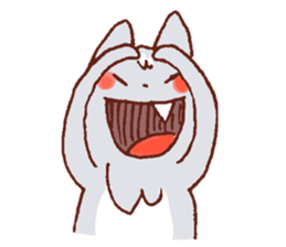 Yuruyuru Graffiti wolf sticker #11389554