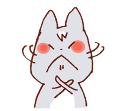 Yuruyuru Graffiti wolf sticker #11389555