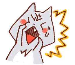 Yuruyuru Graffiti wolf sticker #11389560