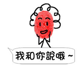 mom's conversation. sticker #11389978