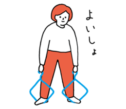 hangers and human sticker #11390002