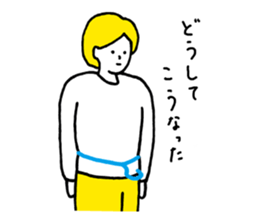 hangers and human sticker #11390007