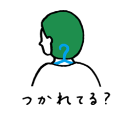 hangers and human sticker #11390016