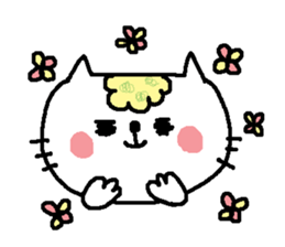 pastel color nokotancat sticker #11390044