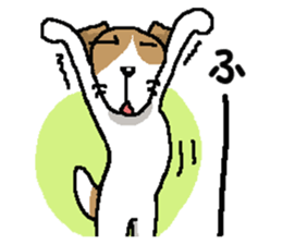 Jack dog 4 sticker #11390199